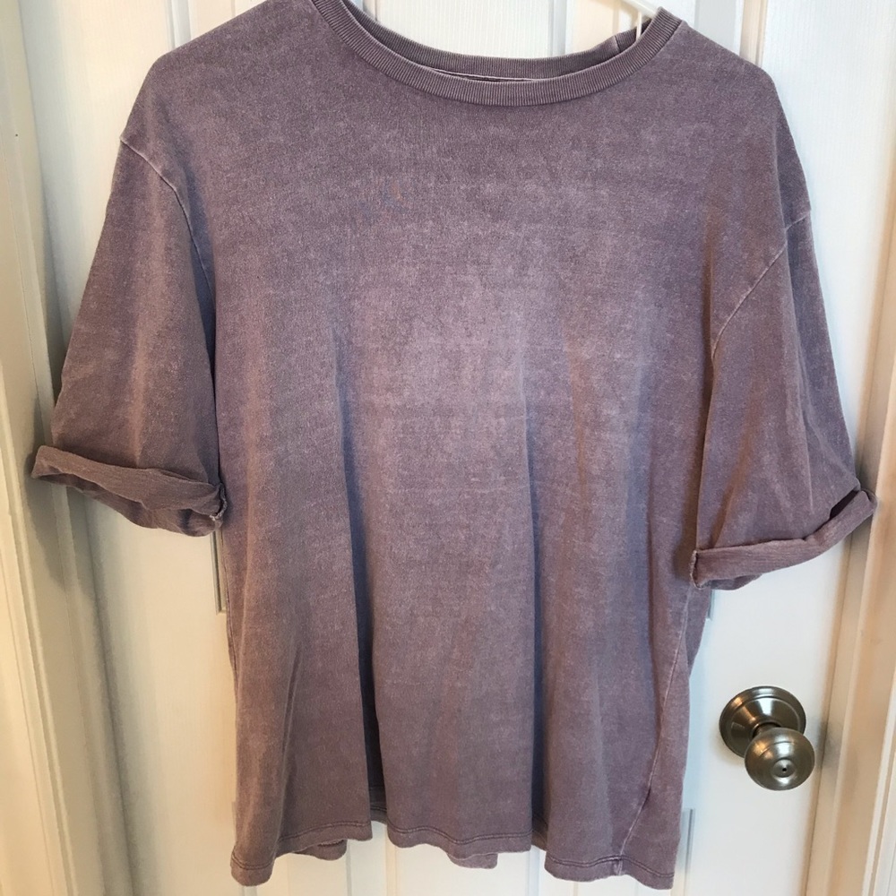 Purple shirt